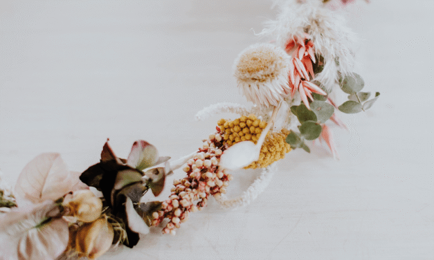 Atelier couronne de fleurs séchées
