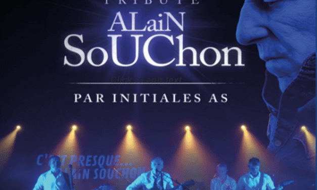Soirée concert Alain Souchon : Tribute Alain SOUCHON par Initiales AS
